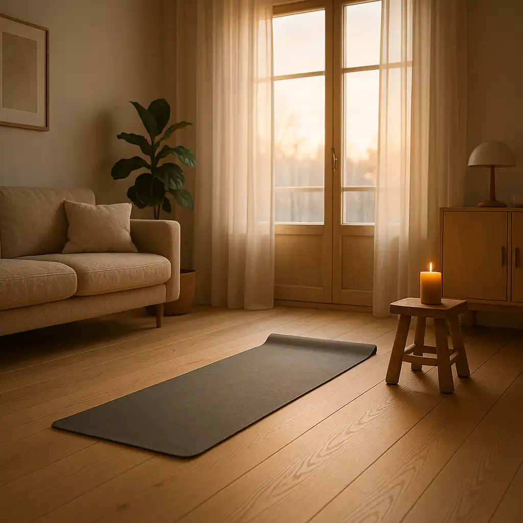 Online yoga derhjemme: sådan får du mest ud af måtten