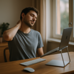 Mindre nakke- og skuldersmerte i din skærmhverdag